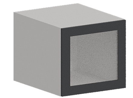 Кухня Модуль ШВГС 510 Графит / Графит Софт