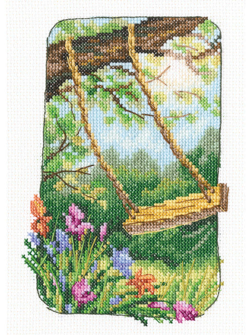 Коллекция:	¶Название по-английски:	Grandmother's old garden¶Название по-русски:	Старый бабушкин сад¶