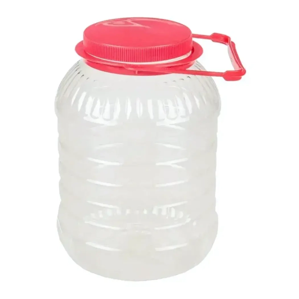 Банка со съемной ручкой, ПЭТ, 5л.