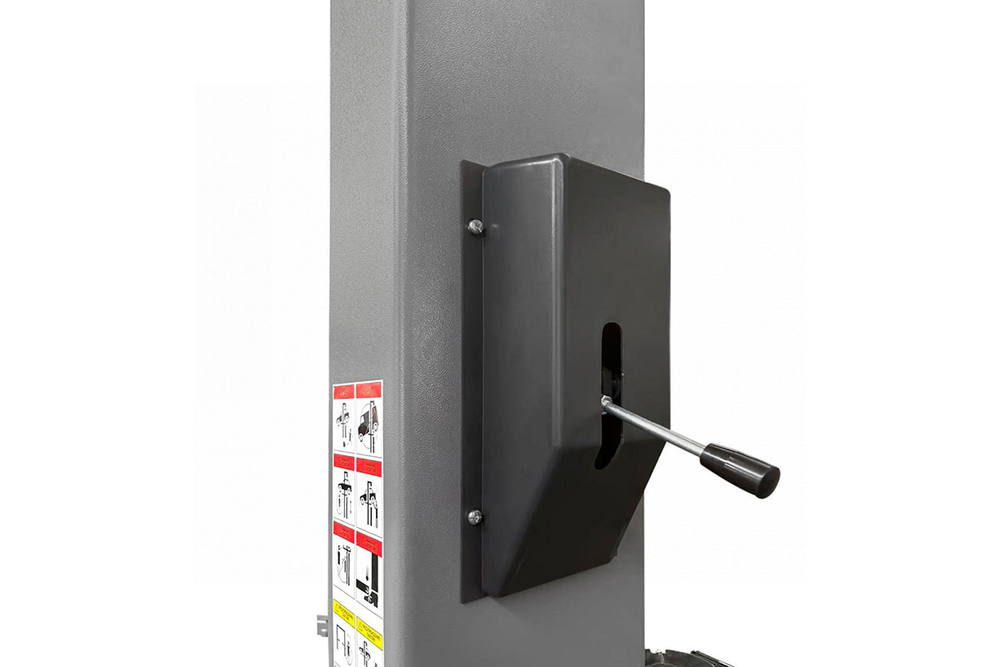NORDBERG (N4124H1-4G_380) Подъемник двухстоечный 4 т, верхняя синхронизация, H=4,1 м, 380 В, серый