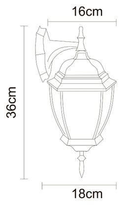 Уличный настенный светильник Arte Lamp