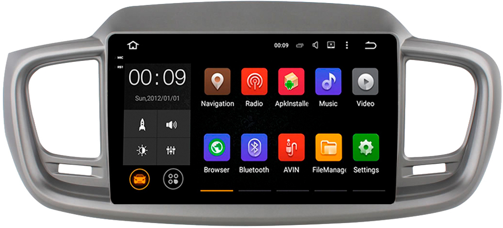 Магнитола для KIA Sorento Prime 2015+ (UM) - AIROC 2K RX-2317 Android 13, QLed+2K,  ТОП процессор, 8/128, CarPlay, SIM-слот