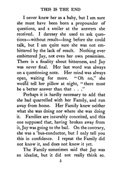 This is the end, by Stella Benson | Stella Benson