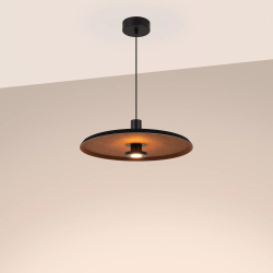 Светильник SP-KOTARO-R450-12W Warm2700 (BK-CF, 36 deg, 230V, TRIAC) (Arlight, IP20 Фетр, 3 года) 057234