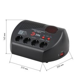 СНК-1500-Ц ЭРА Стабилизатор напр. компакт, ц.д., 160-260В/220В, 1500ВА | 