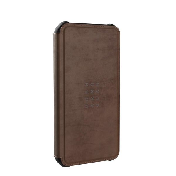 Чехол-книжка Uag Metropolis кожа для iPhone 12/12 Pro 6.1" коричневый (Brown) 112356118380