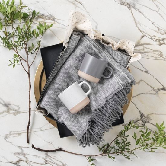 Плед «елочка» Haven