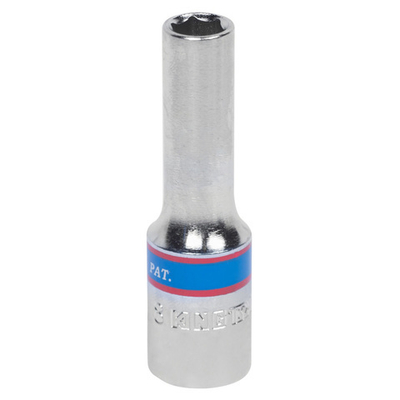 KING TONY (323508M) Головка торцевая глубокая шестигранная 3/8", 8 мм