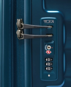 Чемодан большой расширяемый/Light Blue Iridescent