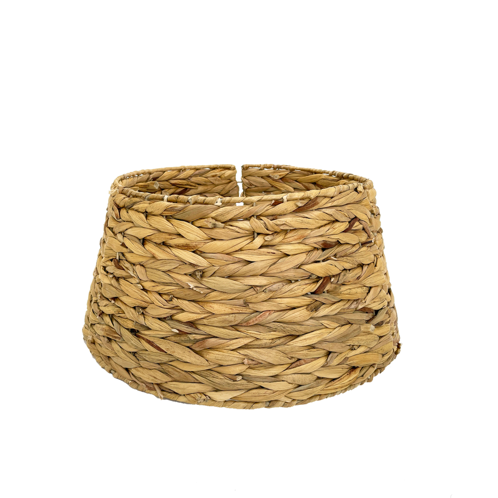 Корзина для елки 26x51см ChristmasDeLuxe разборная джутовая коричневая