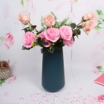 Ваза из пластика «Marlen-Хлоя» 5,5л 30,5*15,5см цвет синий