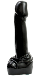 Черный гигантский фаллоимитатор XL, 38.1