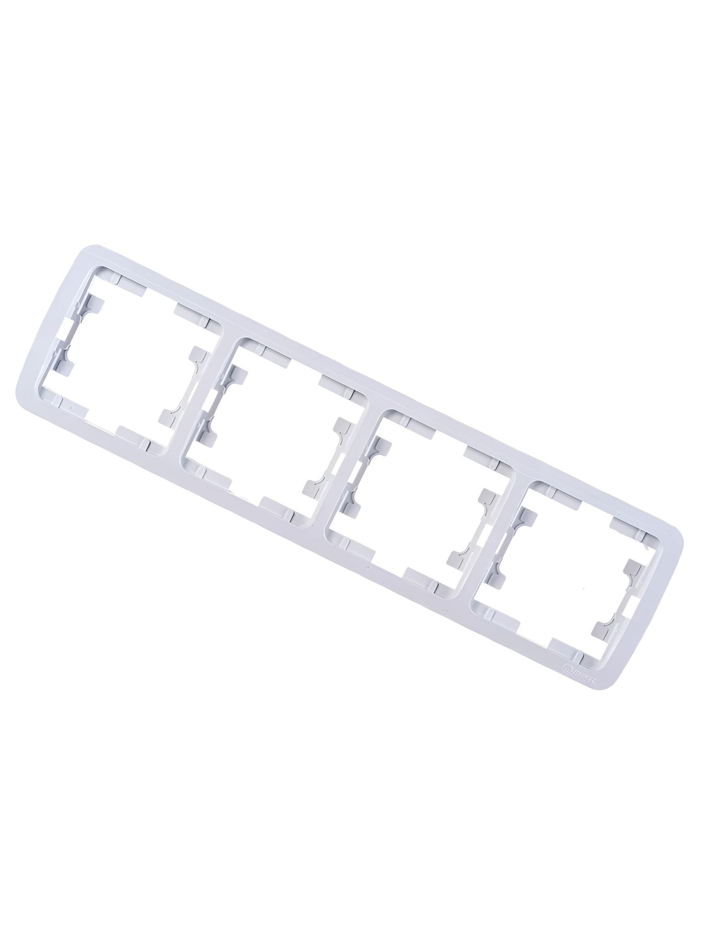 Рамка 2-я горизонтальная Makel Mimoza белая 22012