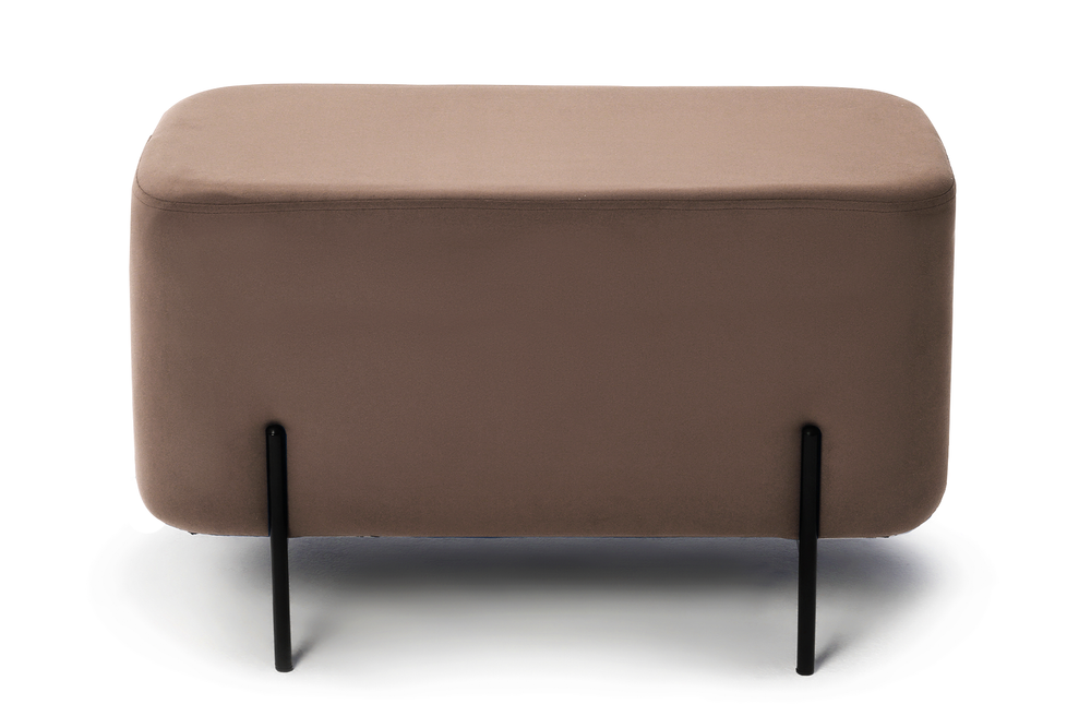 Пуф Gloria овальный Коричневый