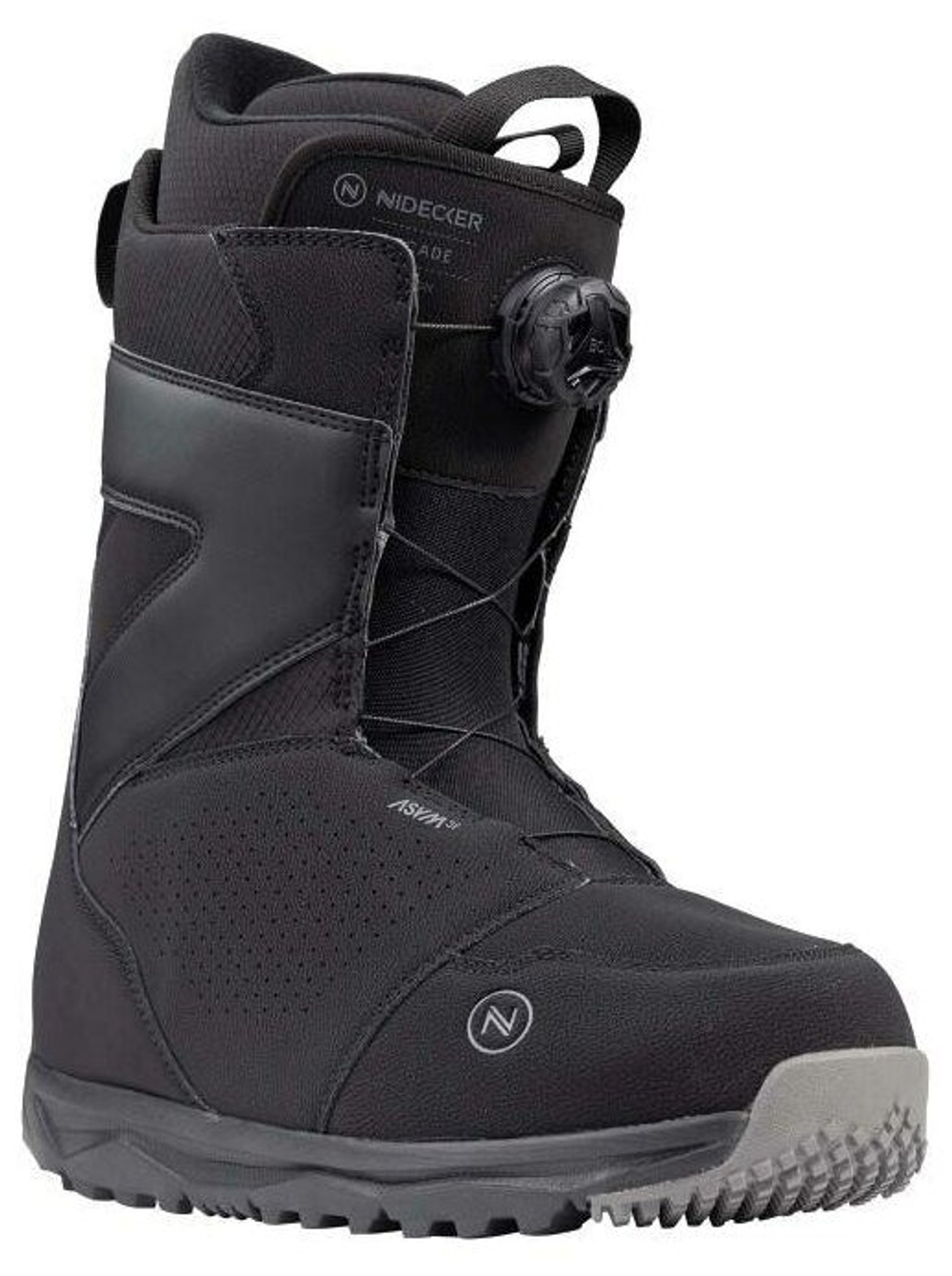 Ботинки для сноуборда NIDECKER 2023-24 Cascade Black (US:11,5)