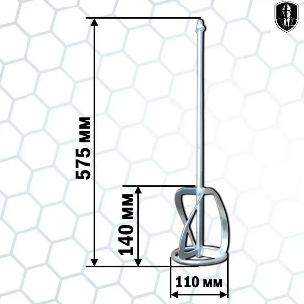 Насадка-миксер, венчик 120мм с резьбой М14