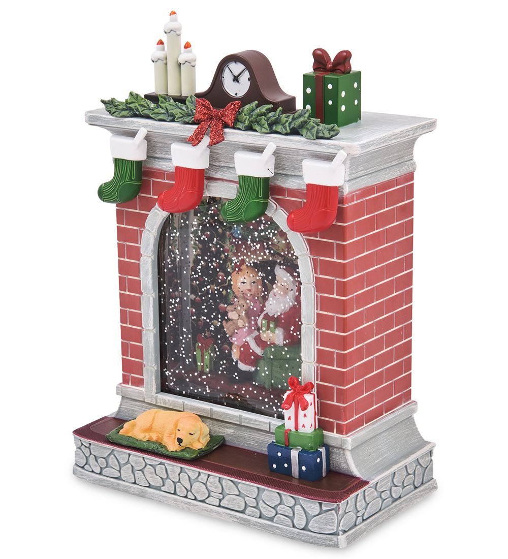 XM-872 Новогодний камин