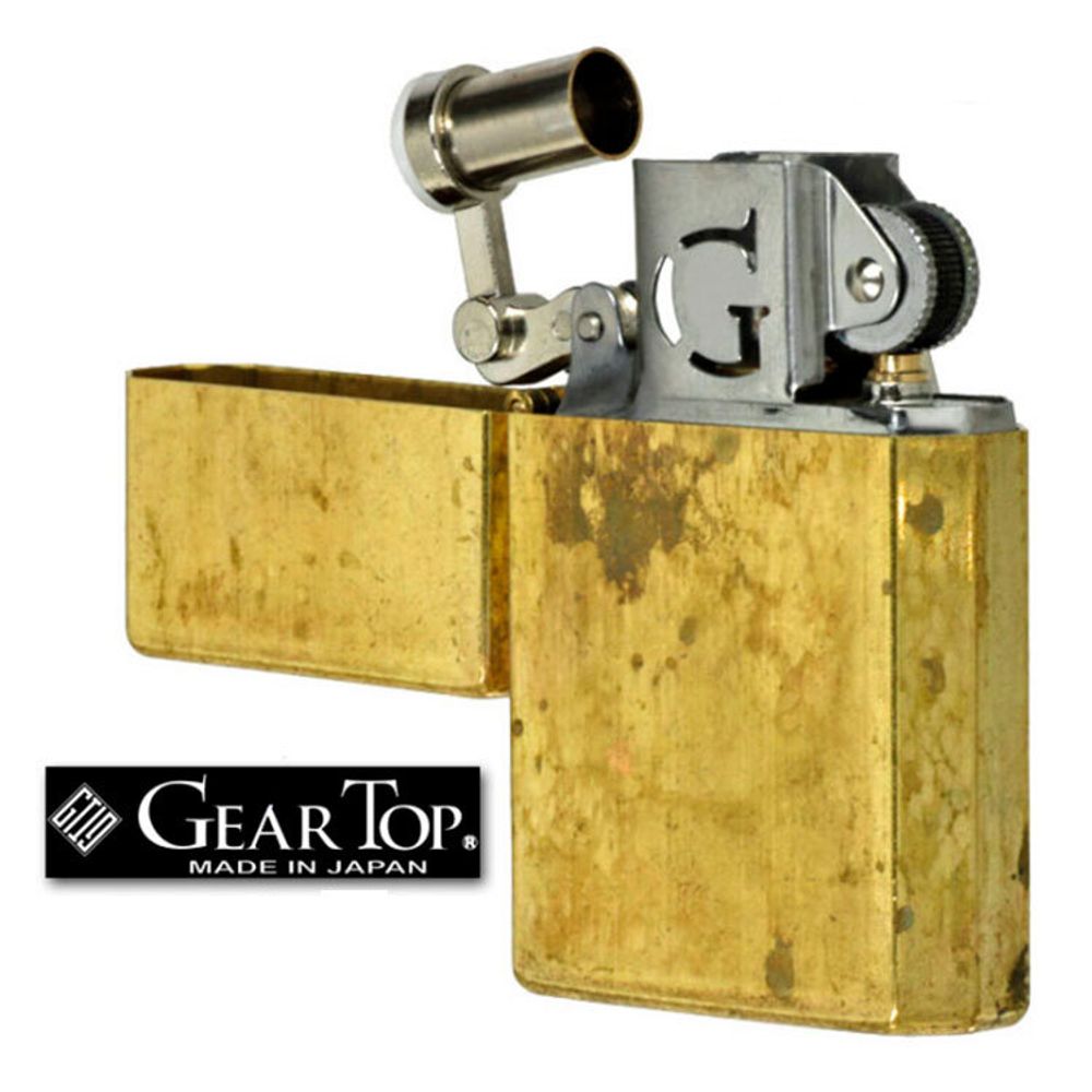 Бензиновая зажигалка Gear Top Wild Brass (GT1-08)