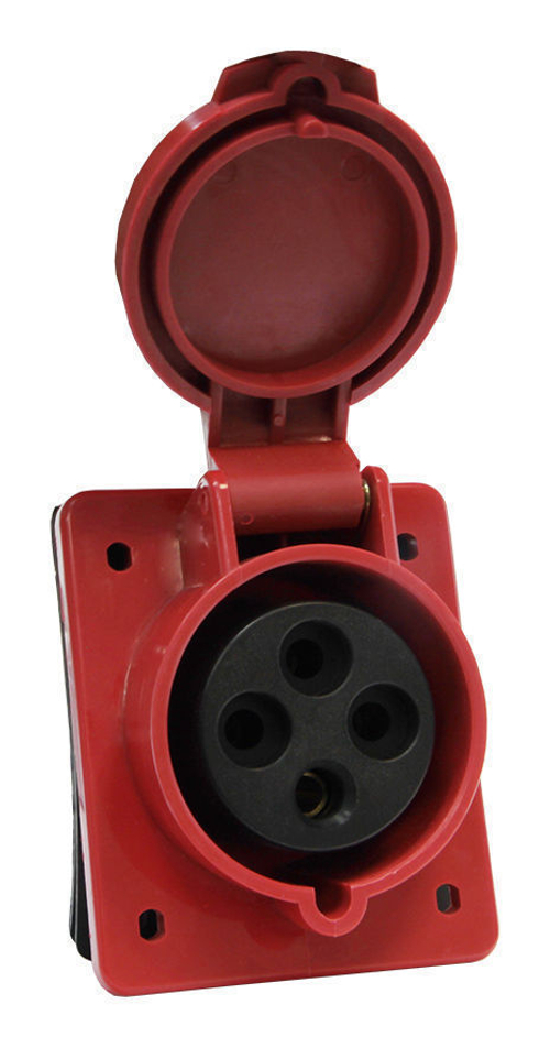 Розетка 424 стац. СУ 3Р+PE 32А 380В IP44