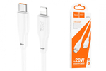 Кабель HOCO X93 Type-C-Lightning PD20W 3A 1м TPE White