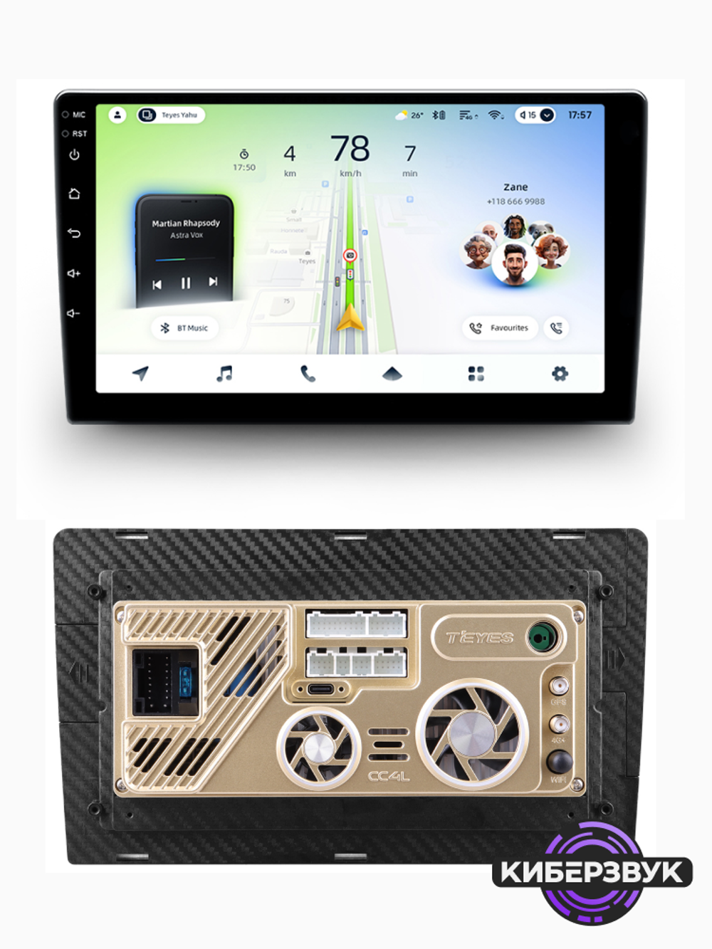 Автомагнитола TEYES CC4L