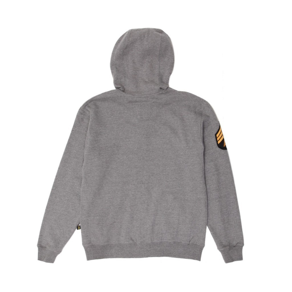 Толстовка Hutton Alpha Industries (серая - h.grey)
