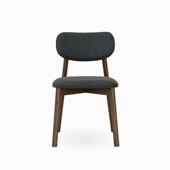 Обеденный стул Laurence темно-серая ткань