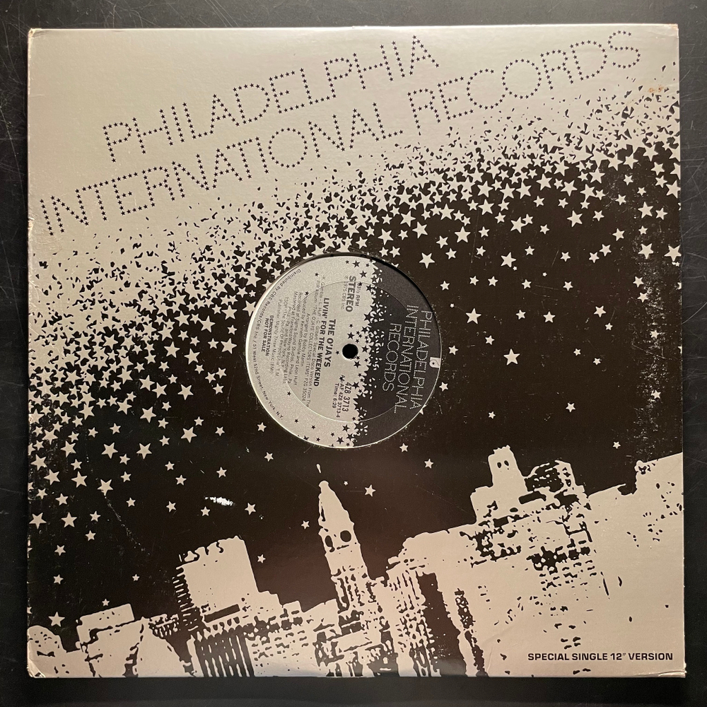The O'Jays ‎– I Love Music / Livin' For The Weekend (США 1979г.) 12", 45 RPM