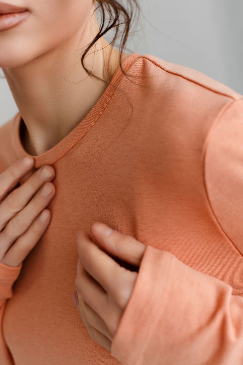 Лонгслив коралловый