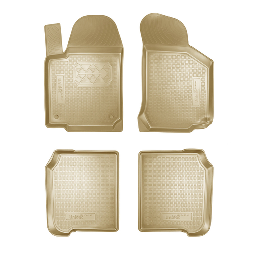Ковры в салон Norplast/Unidec для Skoda Octavia Tour в кузове A4 (2000-2010), Бежевый, арт.NPL-Po-81-40-B