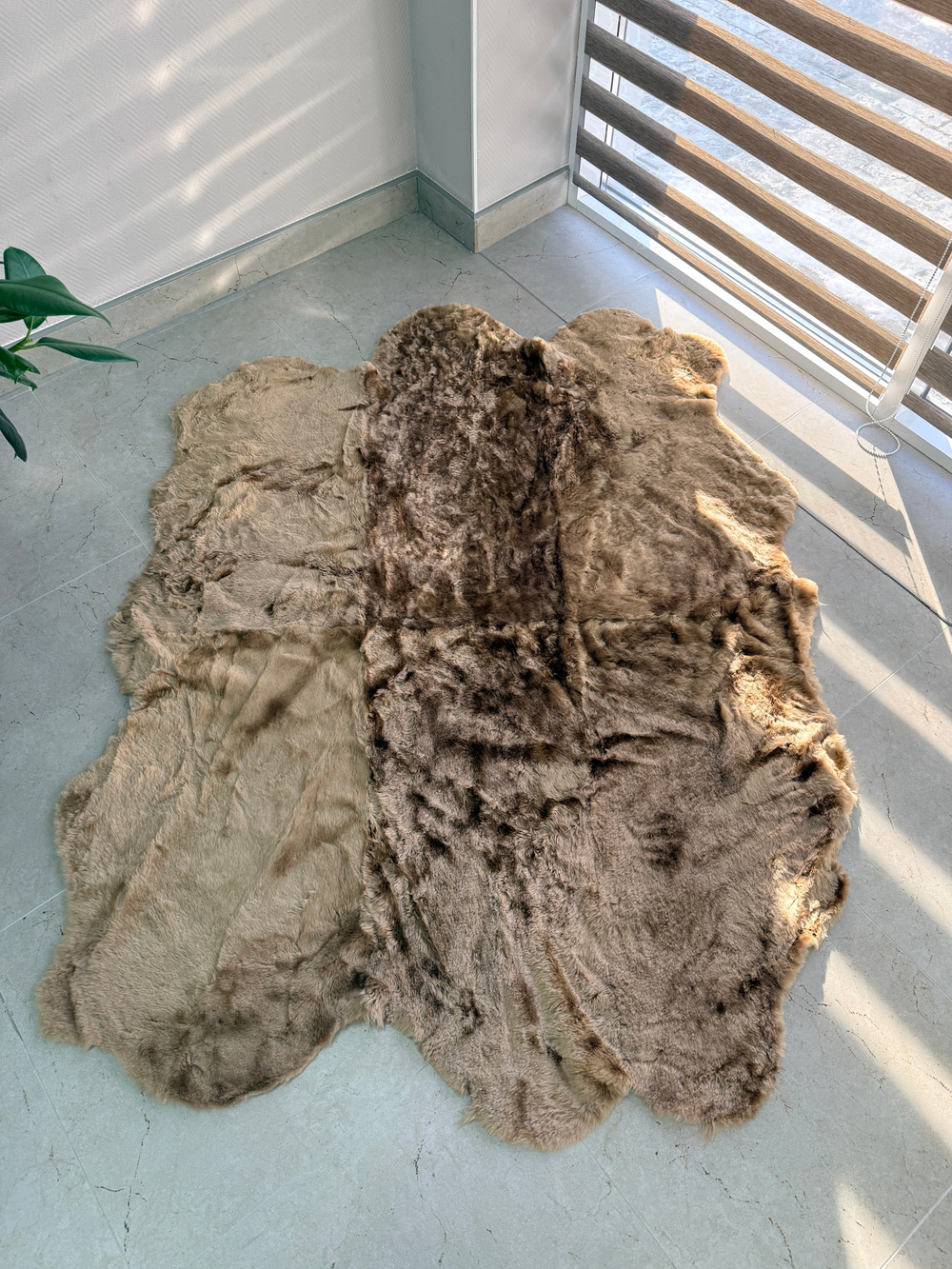 Ковер шкура натуральная овчина Меховой