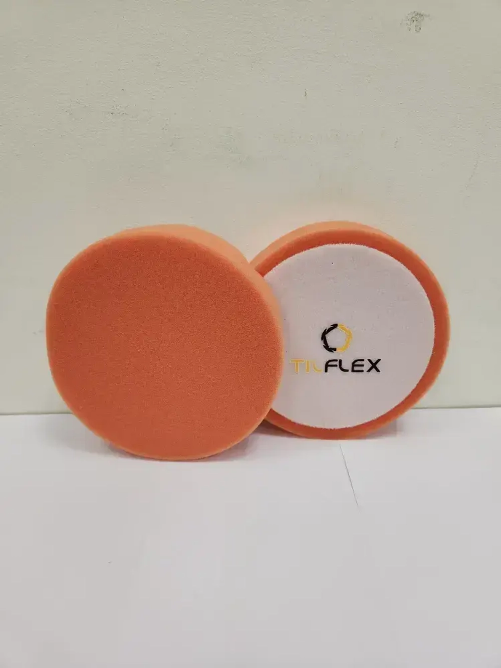 Набор кругов для полировки. Белый+оранжевый+чёрный. Tilflex, диаметр 125/150мм.