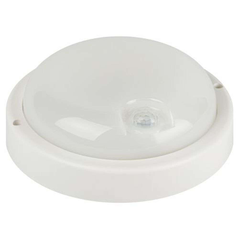 Светильник светодиодный SPB-201-3-65K-012 12Вт 6500К IP65 1140лм ЖКХ с ИК датчиком движения бел. Эра Б0062557