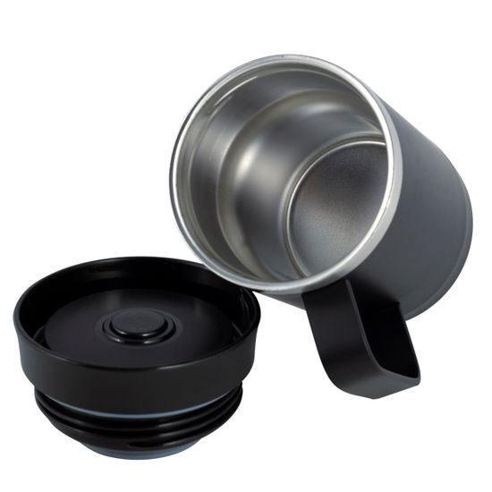 Термокружка 360 мл. из нержавеющей стали Kamille KM-2038 с ручкой