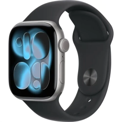 Умные часы Apple Watch Series 11 46mm Space Gray Aluminum Case with Black Sport Band