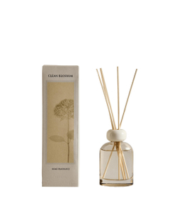 Zara Home Аромадиффузор Clean Blossom 120 мл, тростниковые палочки микадо, аромат цветочный, Розовый
