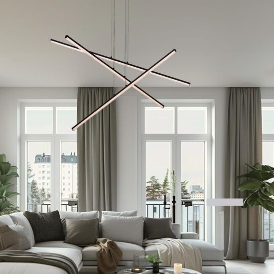 CL203731 Trent Черный Люстра