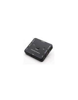 ORIENT HS21, HDMI KVM переключатель на 2 устройства, порты HDM + 2xUSB (клавиатура+мышь), поддержка 4K@30Hz, кнопка переключения на корпусе, не требуется внешнее питание (31066)