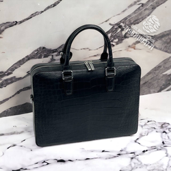 Портфель Stefano Ricci из кожи крокодила