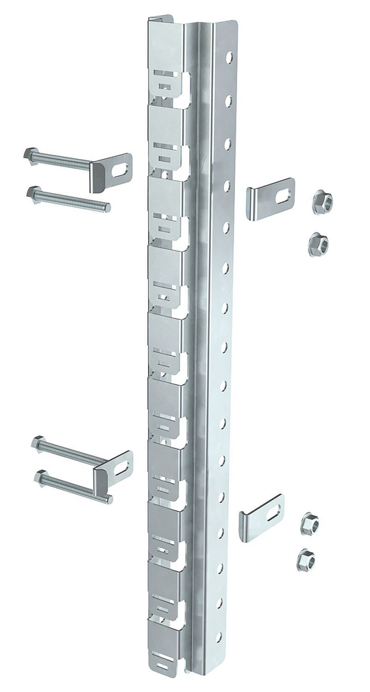 Крепление к опорам ограждений 40-62мм для двух консолей IEK