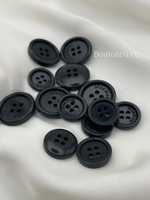 Пуговицы На Прокол МаксМ5/2 черные классика