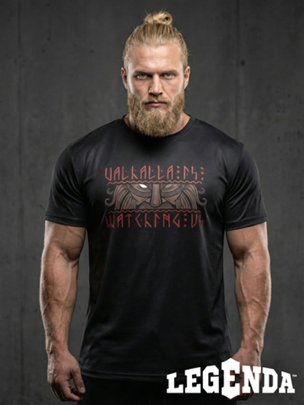 Футболка тренировочная мужская LEGENDA Вальхалла черная