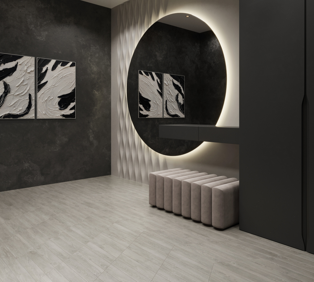 Керамогранит, Creanza, BURMESE BIRCH, 450x80 мм, матовая