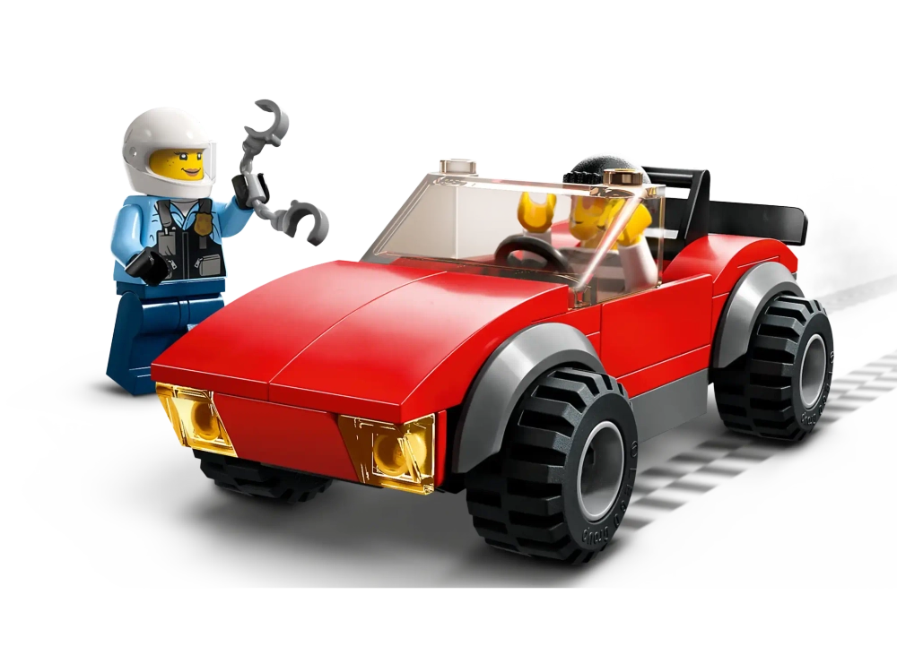 Конструктор LEGO City 60392 Полицейская погоня на байке