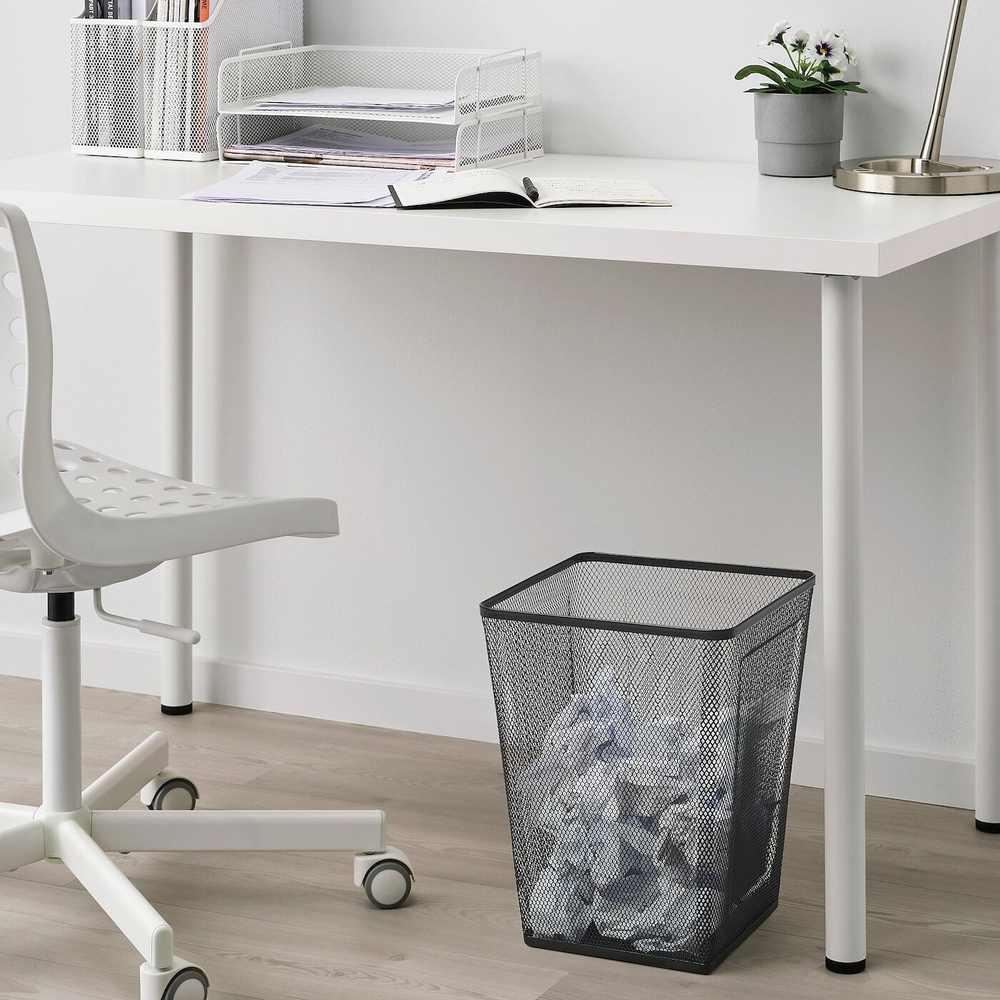 IKEA DRÖNJÖNS  (ИКЕА ДРÖНЙÖНС)  -  Корзина для мусора, черная