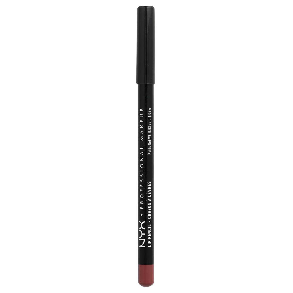 NYX Professional Makeup, Тонкий карандаш для губ, 831 лиловый, 1,04 г (0,03 унции)