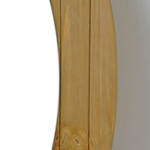Зеркало настенное круглое Пиафорте из массива сосны