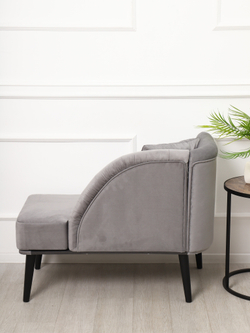 Кушетка Berger серый/венге