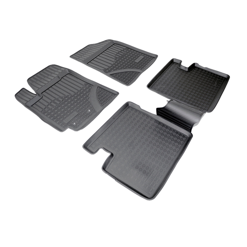 Ковры в салон Norplast/Unidec для Geely Emgrand (2009-2018), Черный, арт.NPA11-C24-080