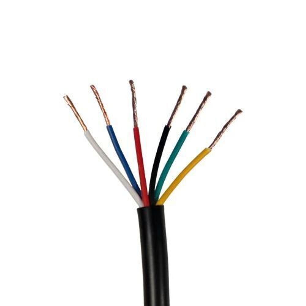 Провод кабель на метраж 6 жильный AWG20 (S сечение 0.5 мм2)
